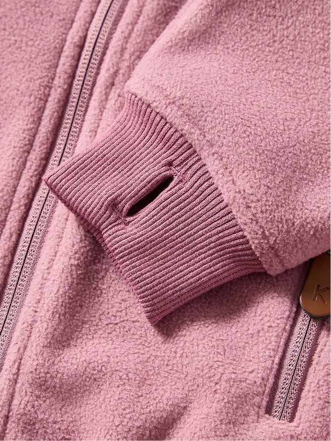 Wind fleece jacket