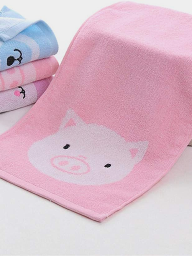 Cute Animal Face Towels