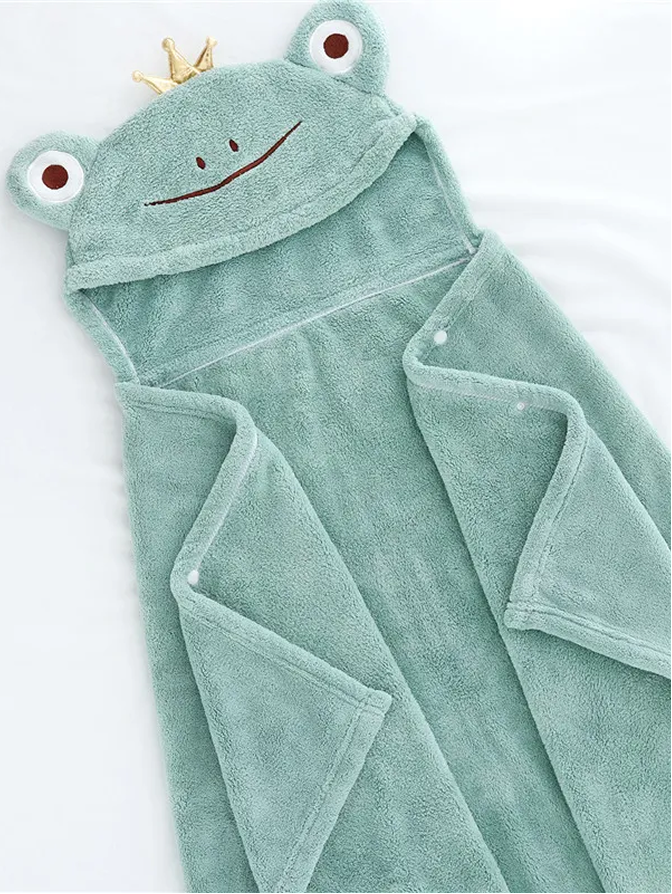 Poncho Hooded Towel Kids