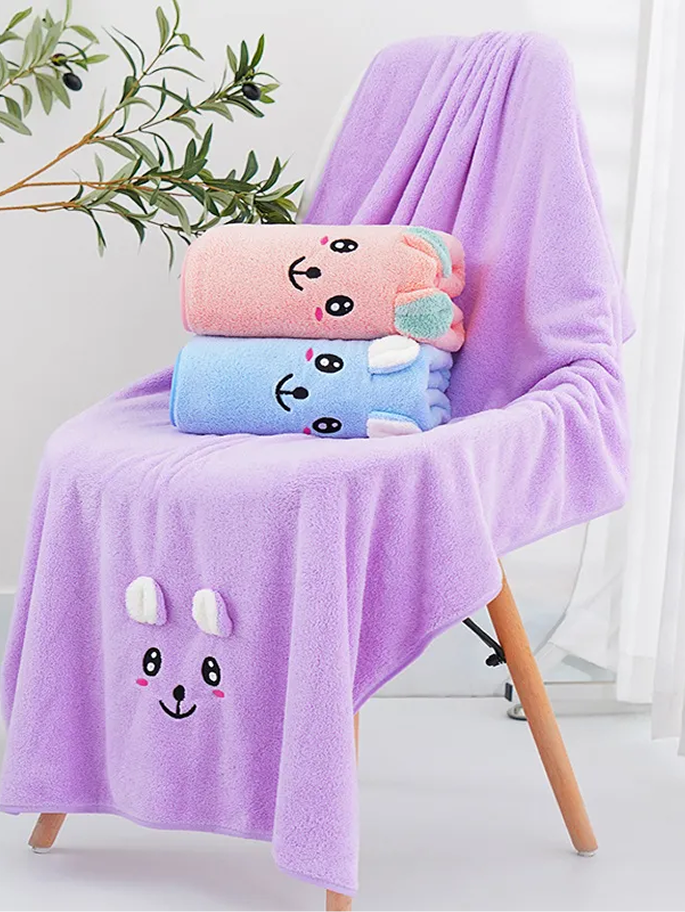 Kids Bath Towel Set