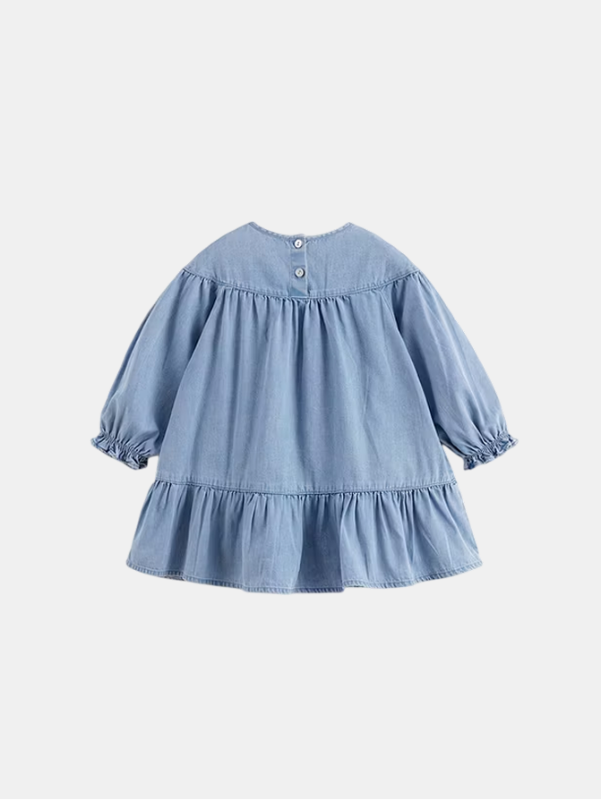 Denim Dress Kids Dress